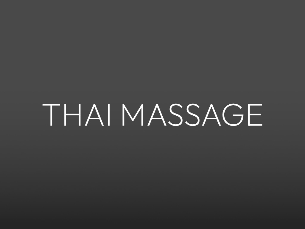 Empehlenswerte Anbieter für Thai Massage